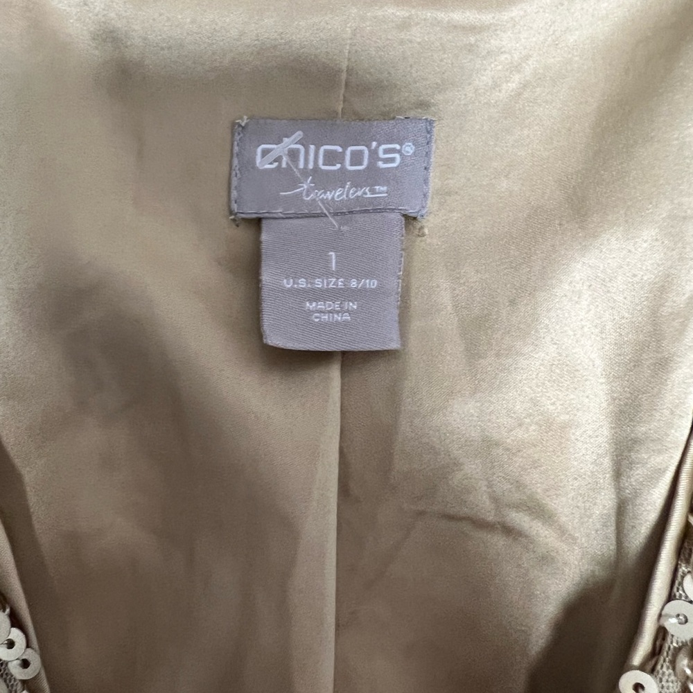 Gold Sequin Jacket - image 6